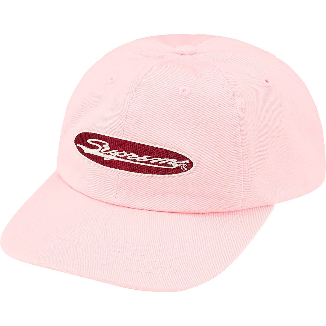 Details on Oval 6-Panel Light Pink from spring summer 2023 (Price is $48)
