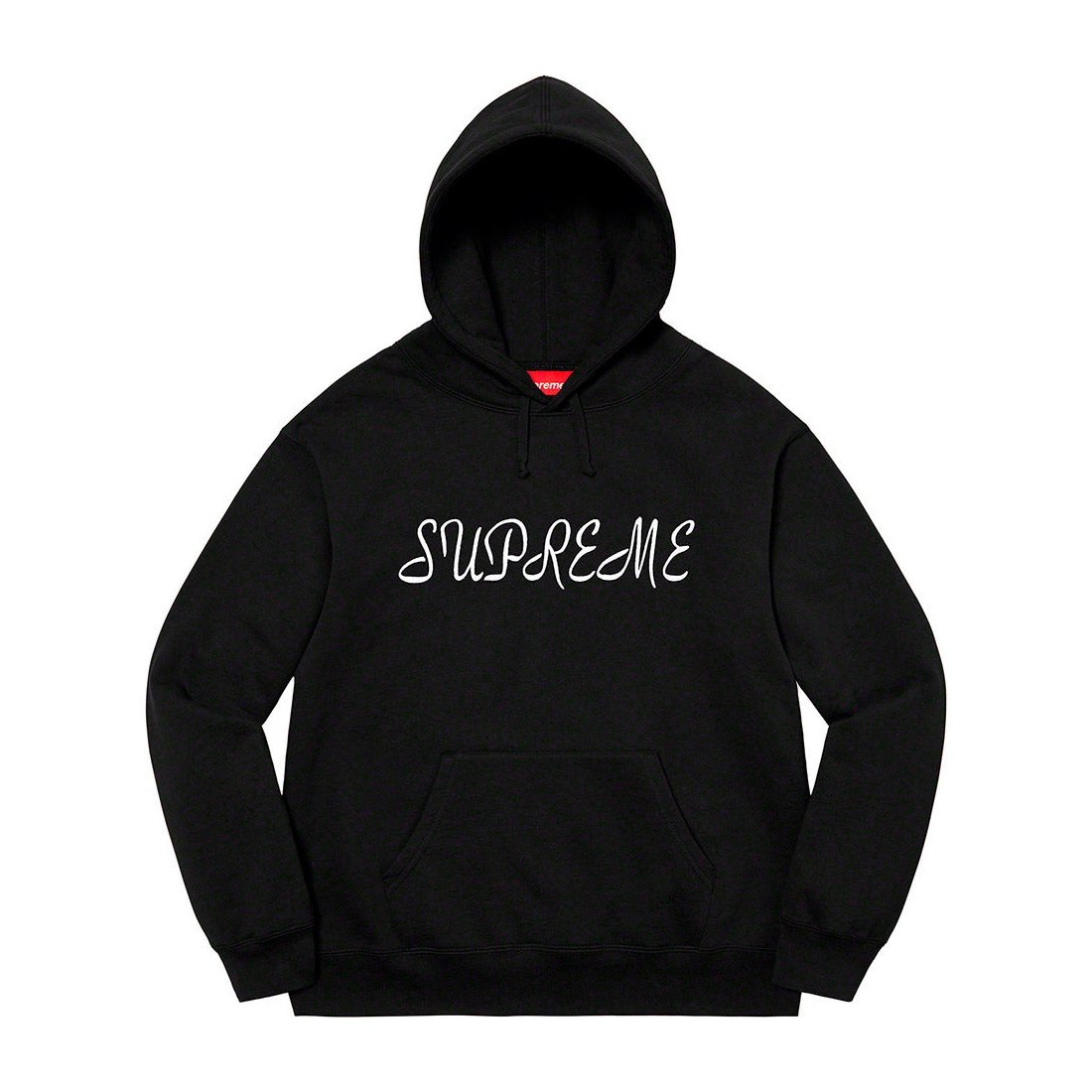 Details on Script Hooded Sweatshirt Black from spring summer
                                                    2023 (Price is $158)