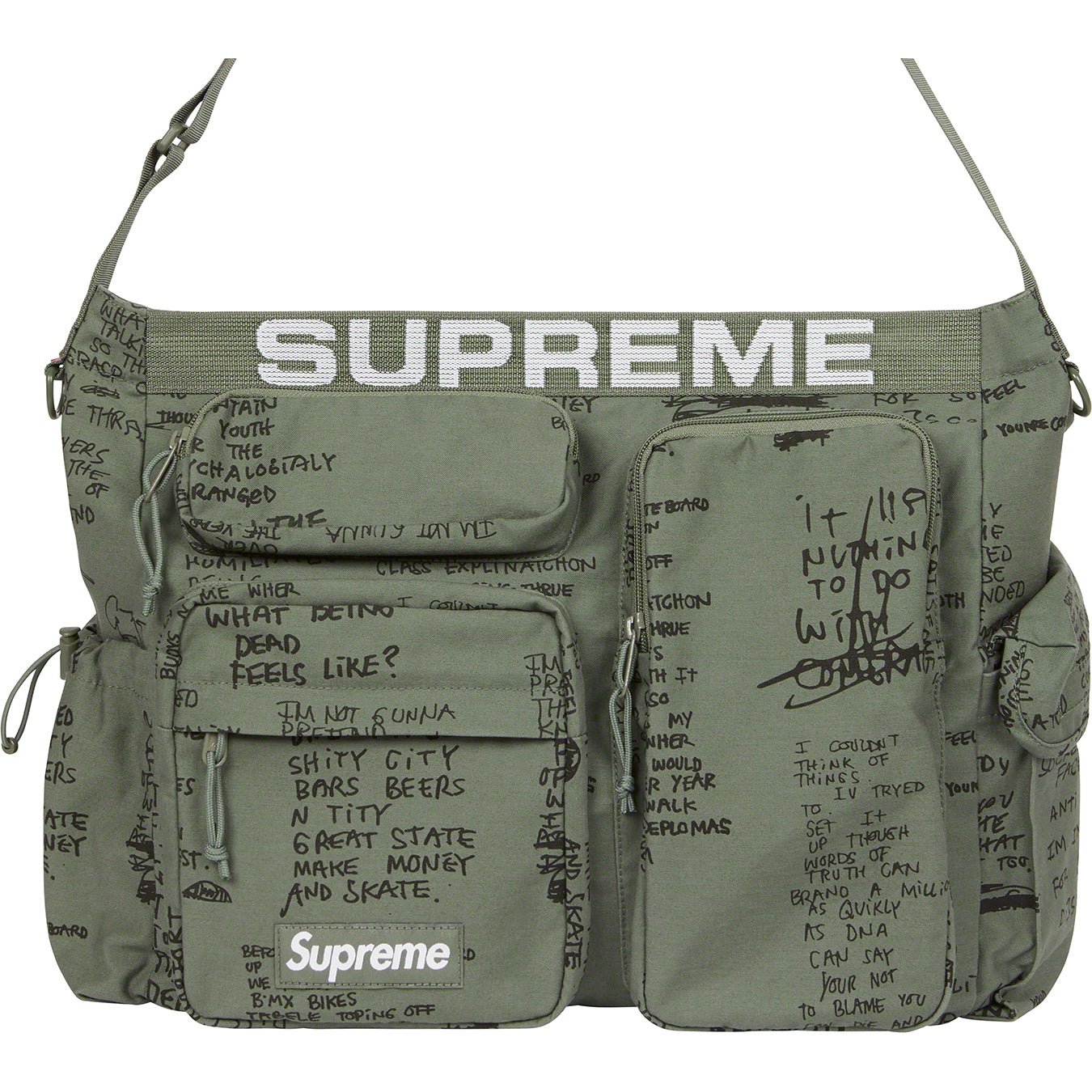 Supreme Field Waist Bag  Olive Gonz