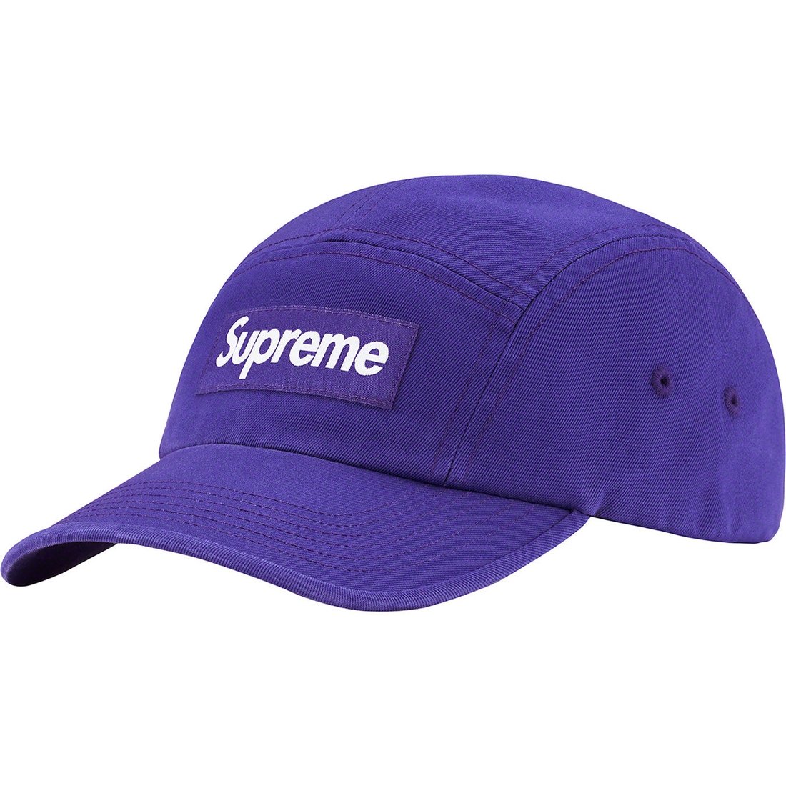Details on Washed Chino Twill Camp Cap Purple from spring summer
                                                    2023 (Price is $48)