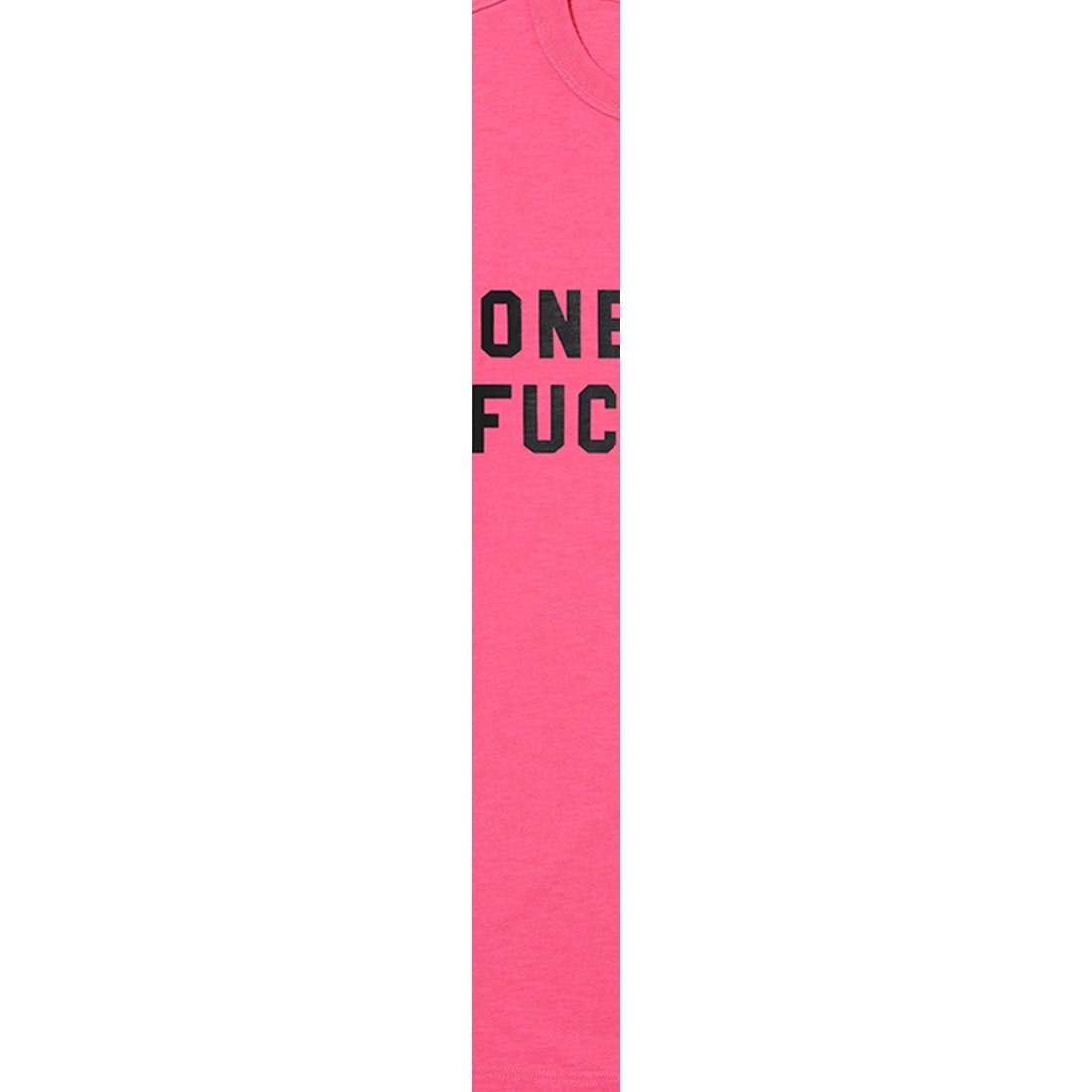 Details on One Two Fuck You S S Top Pink from spring summer 2023 (Price is $68)