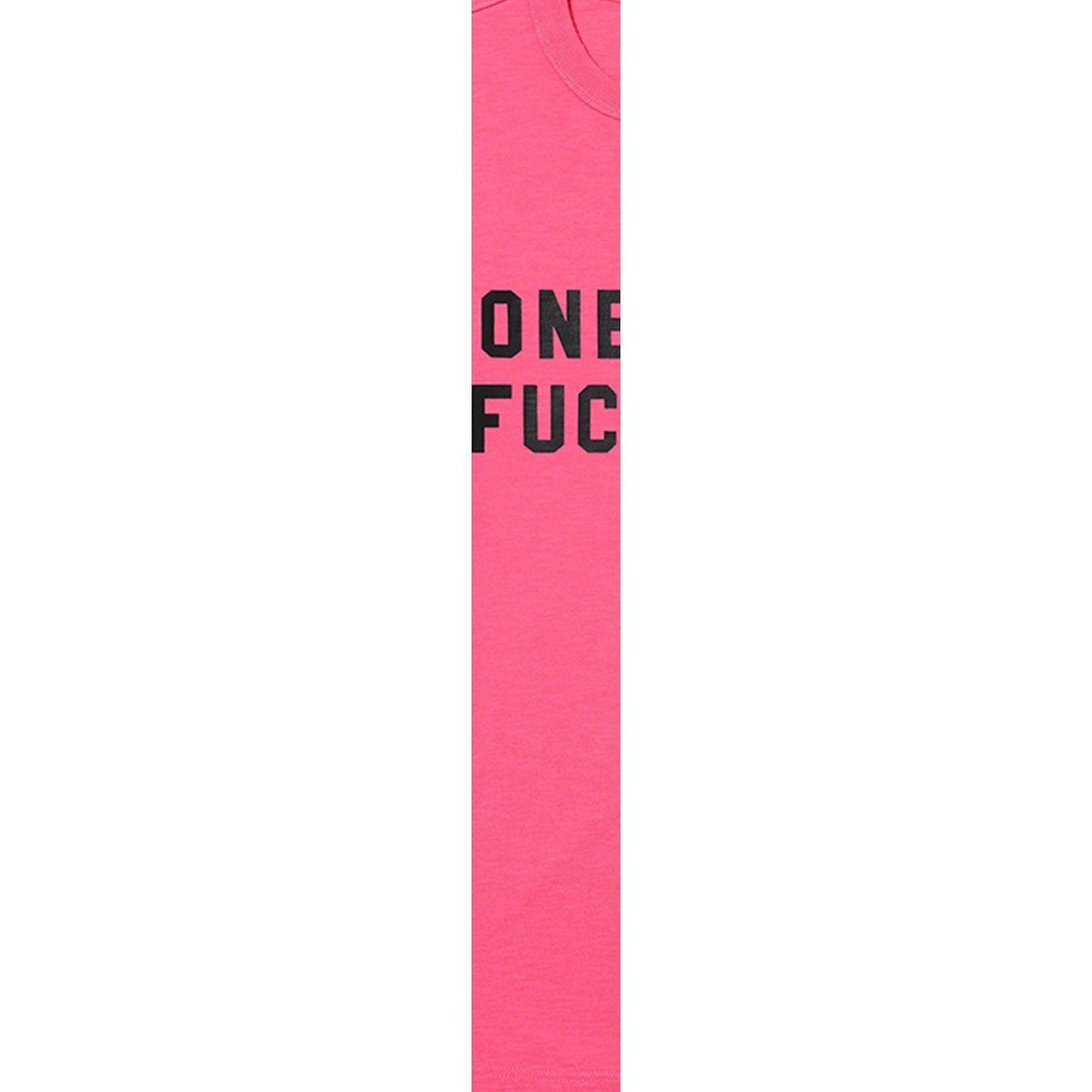 Details on One Two Fuck You S S Top Pink from spring summer
                                                    2023 (Price is $68)