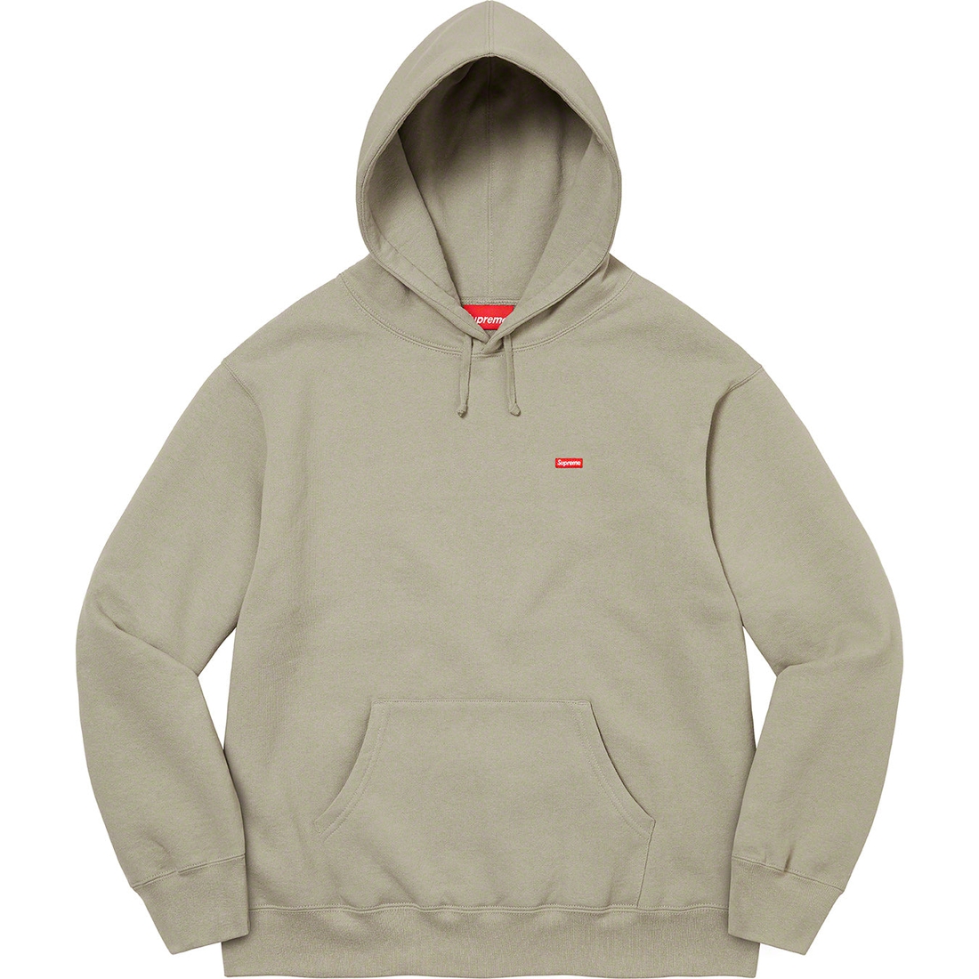 Details on Small Box Hooded Sweatshirt Olive from spring summer 2023 (Price is $148)