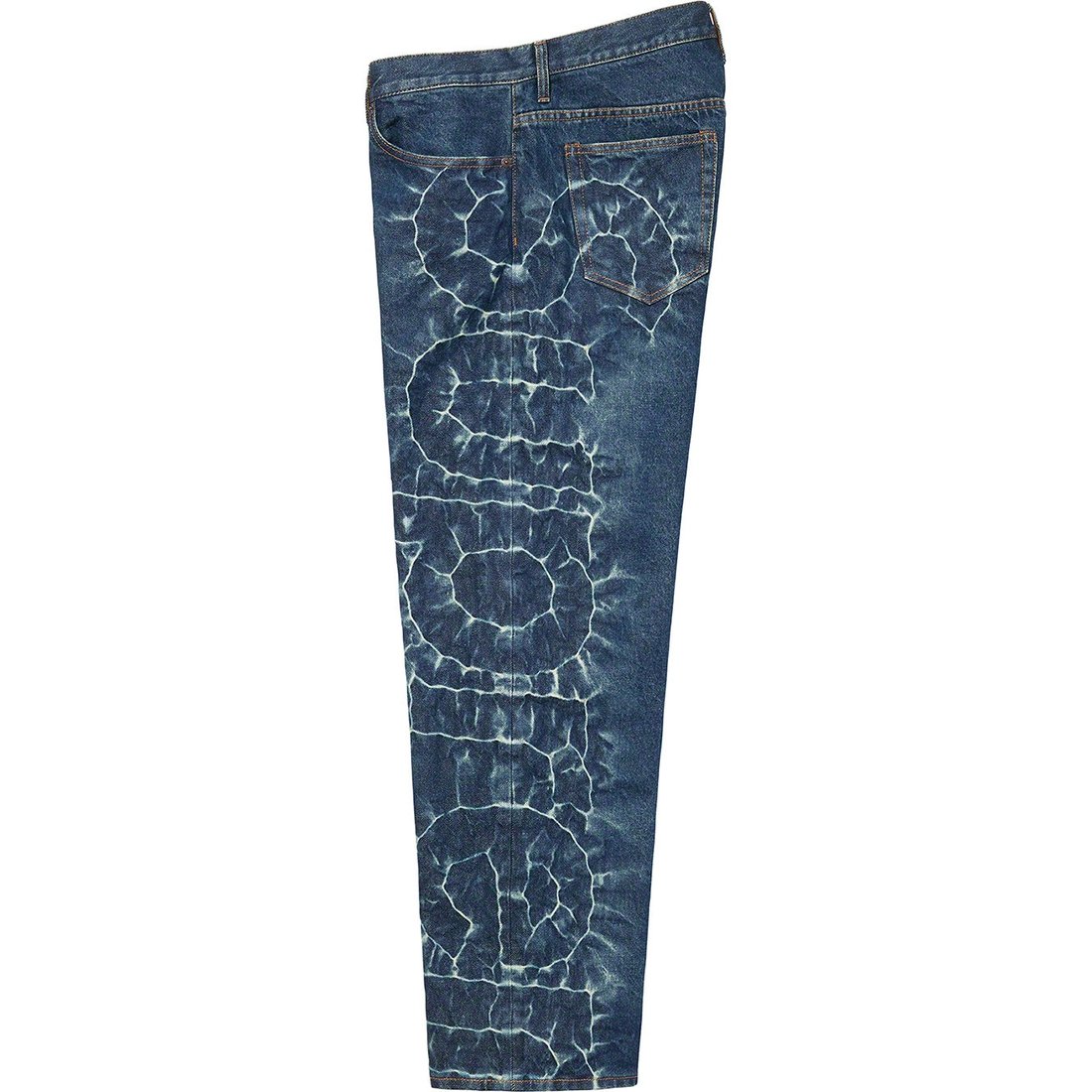 Details on Shibori Loose Fit Jean Rigid Indigo from spring summer 2023 (Price is $288)