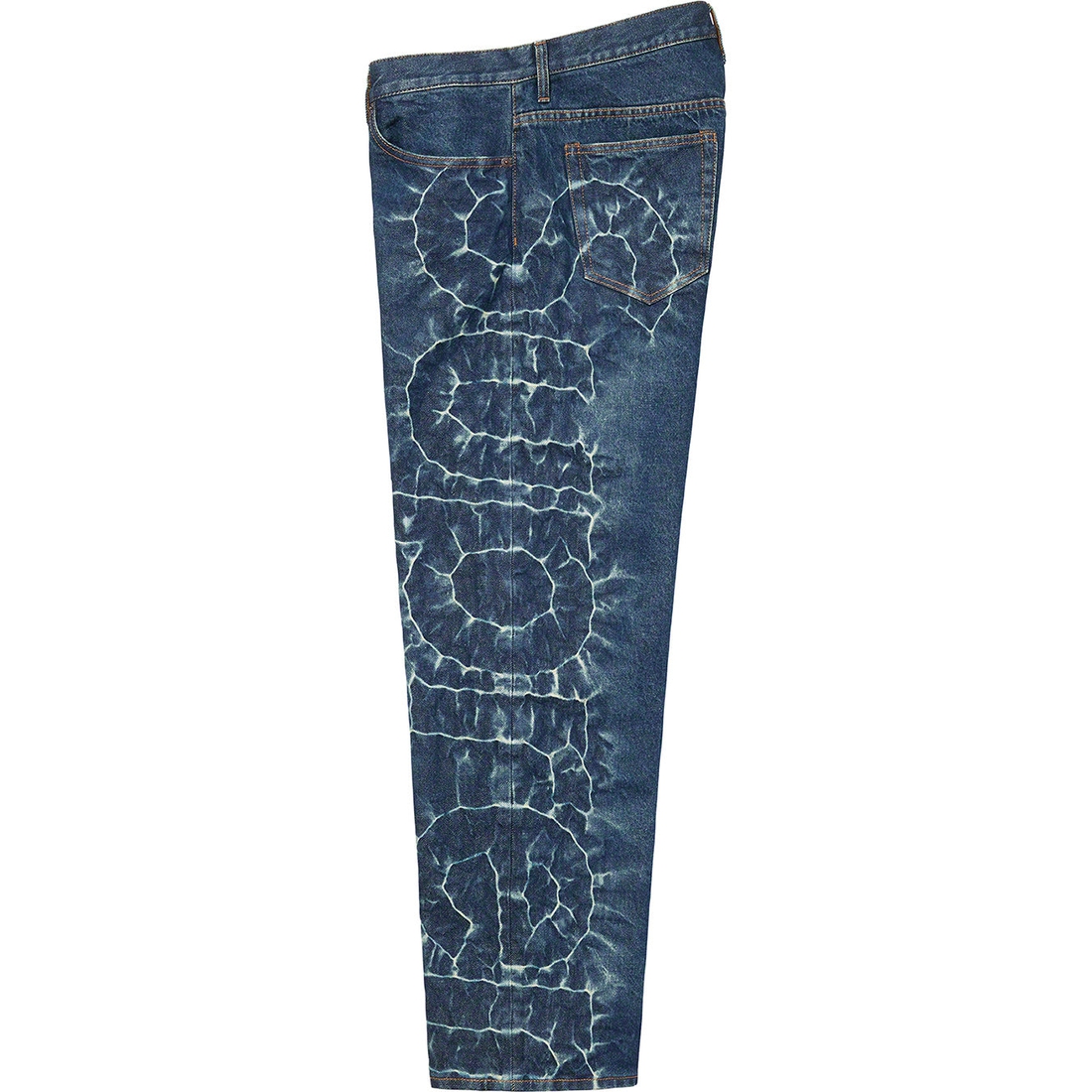 Details on Shibori Loose Fit Jean Rigid Indigo from spring summer
                                                    2023 (Price is $288)