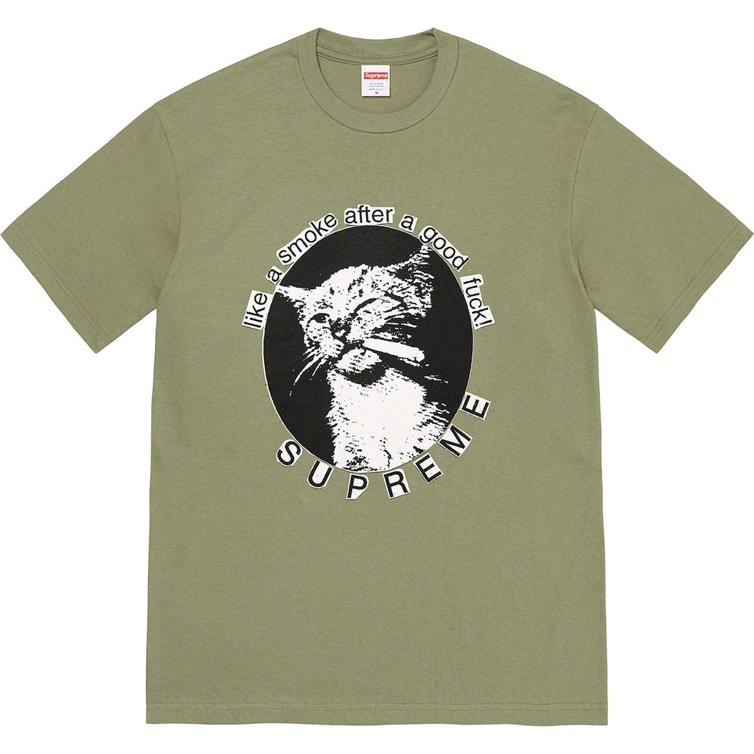 Details on Smoke Tee Light Olive from spring summer
                                                    2023 (Price is $40)