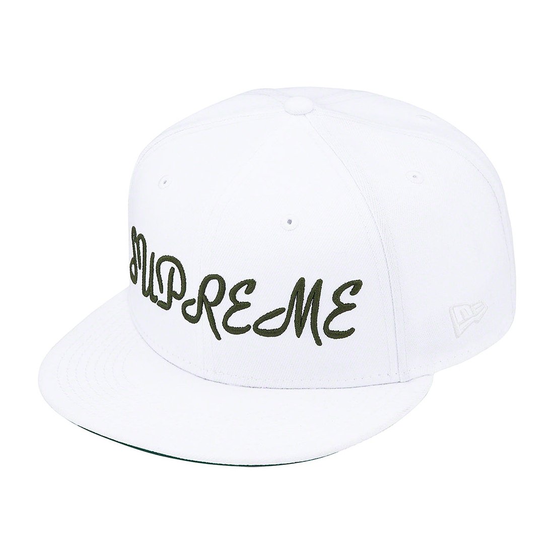 Details on Script New Era White from spring summer
                                                    2023 (Price is $50)