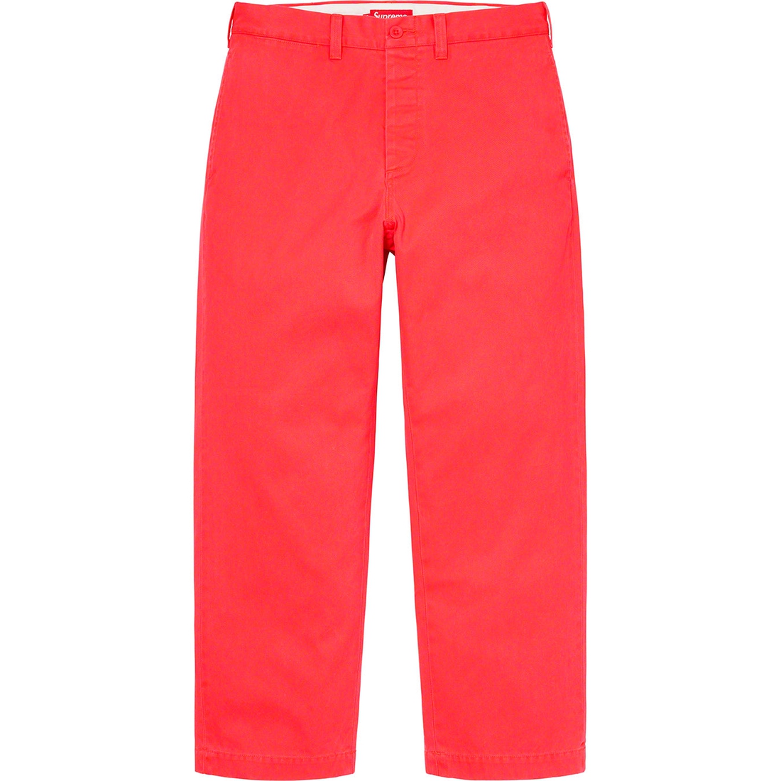 Details on Chino Pant Neon Red from spring summer 2023 (Price is $148)