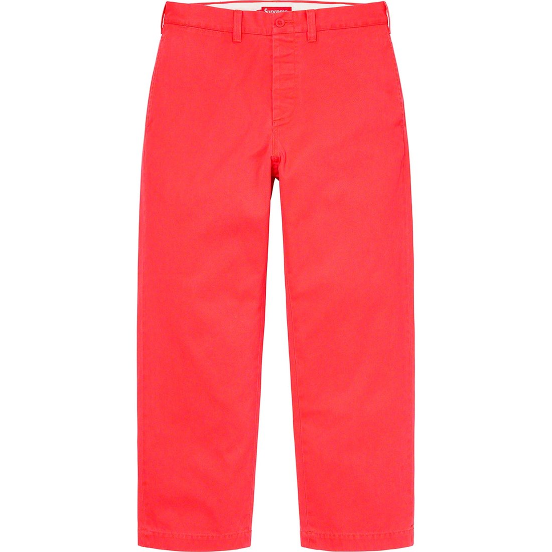 Details on Chino Pant Neon Red from spring summer
                                                    2023 (Price is $148)