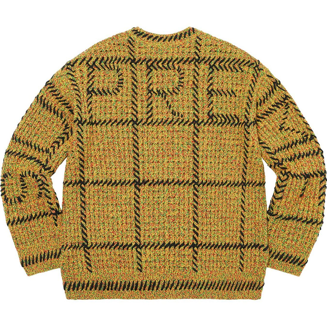 Details on Quilt Stitch Sweater Yellow from spring summer
                                                    2023 (Price is $198)