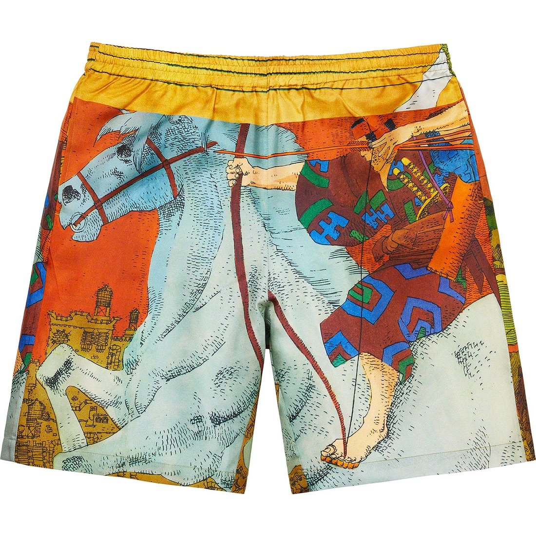 Details on Ronin Silk Short Gold from spring summer 2023 (Price is $148)