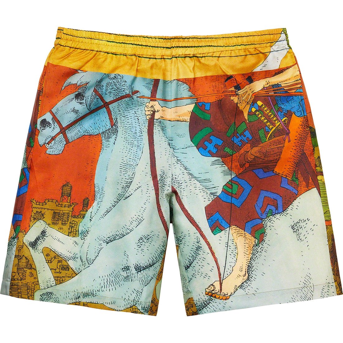 Details on Ronin Silk Short Gold from spring summer
                                                    2023 (Price is $148)