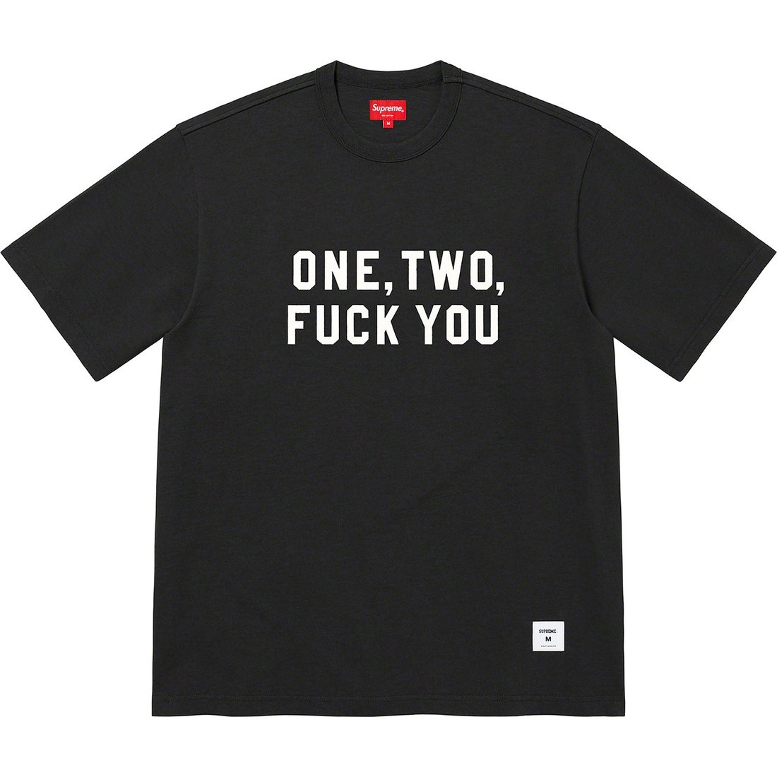 Details on One Two Fuck You S S Top Black from spring summer
                                                    2023 (Price is $68)