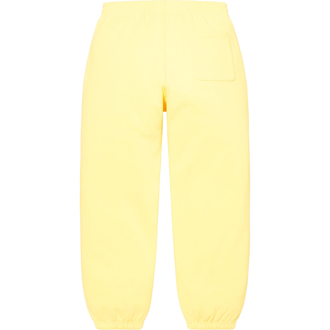 Details on Small Box Sweatpant Light Yellow from spring summer 2023 (Price is $148)