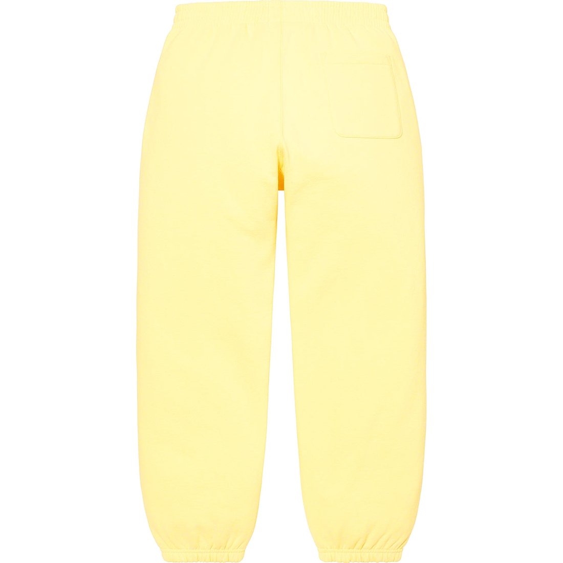 Supreme Small Box Sweatpant (SS23) - Light Yellow - $148