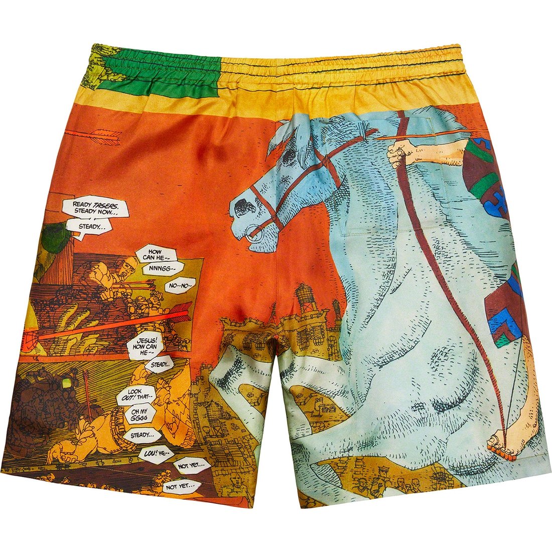 Details on Ronin Silk Short Gold from spring summer
                                                    2023 (Price is $148)