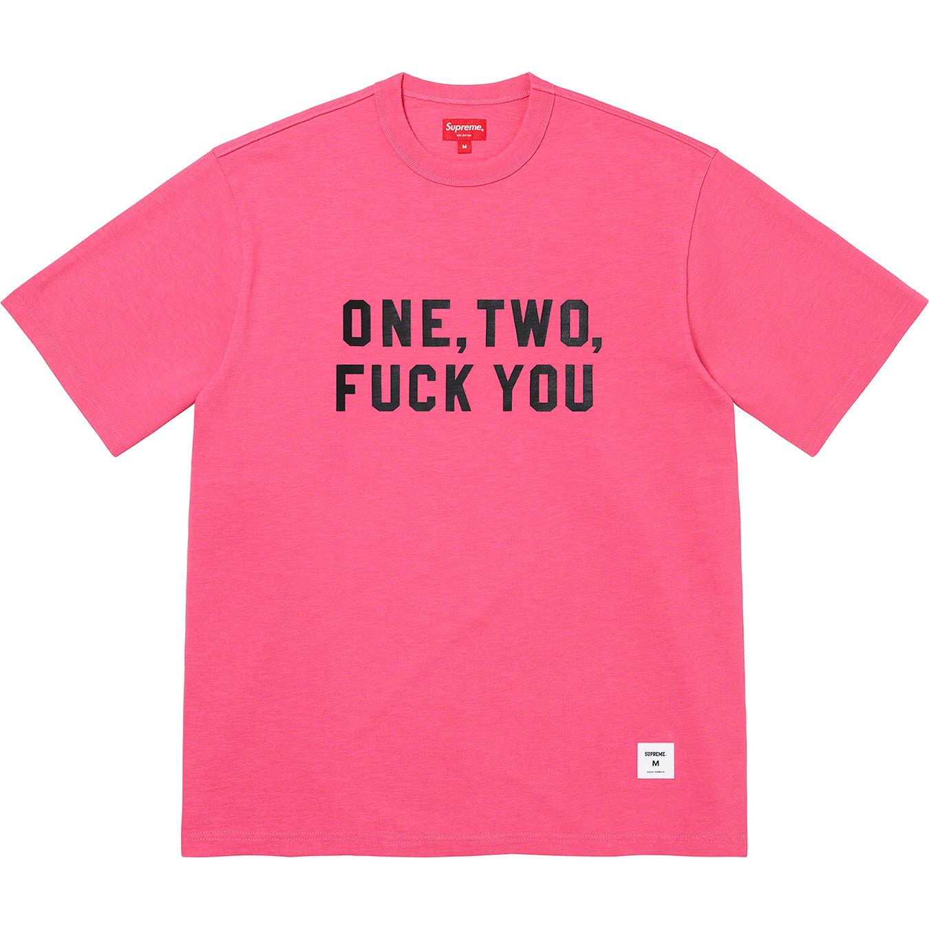 One Two Fuck You S S Top - spring summer 2023 - Supreme