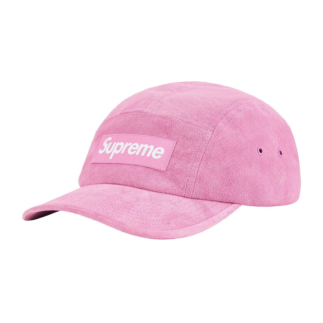 Details on Suede Camp Cap Pink from spring summer
                                                    2023 (Price is $68)