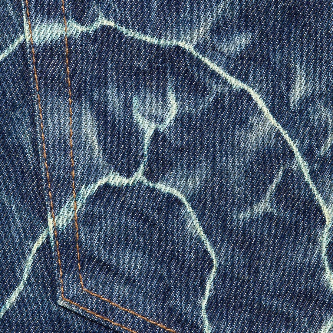 Details on Shibori Loose Fit Jean Rigid Indigo from spring summer
                                                    2023 (Price is $288)