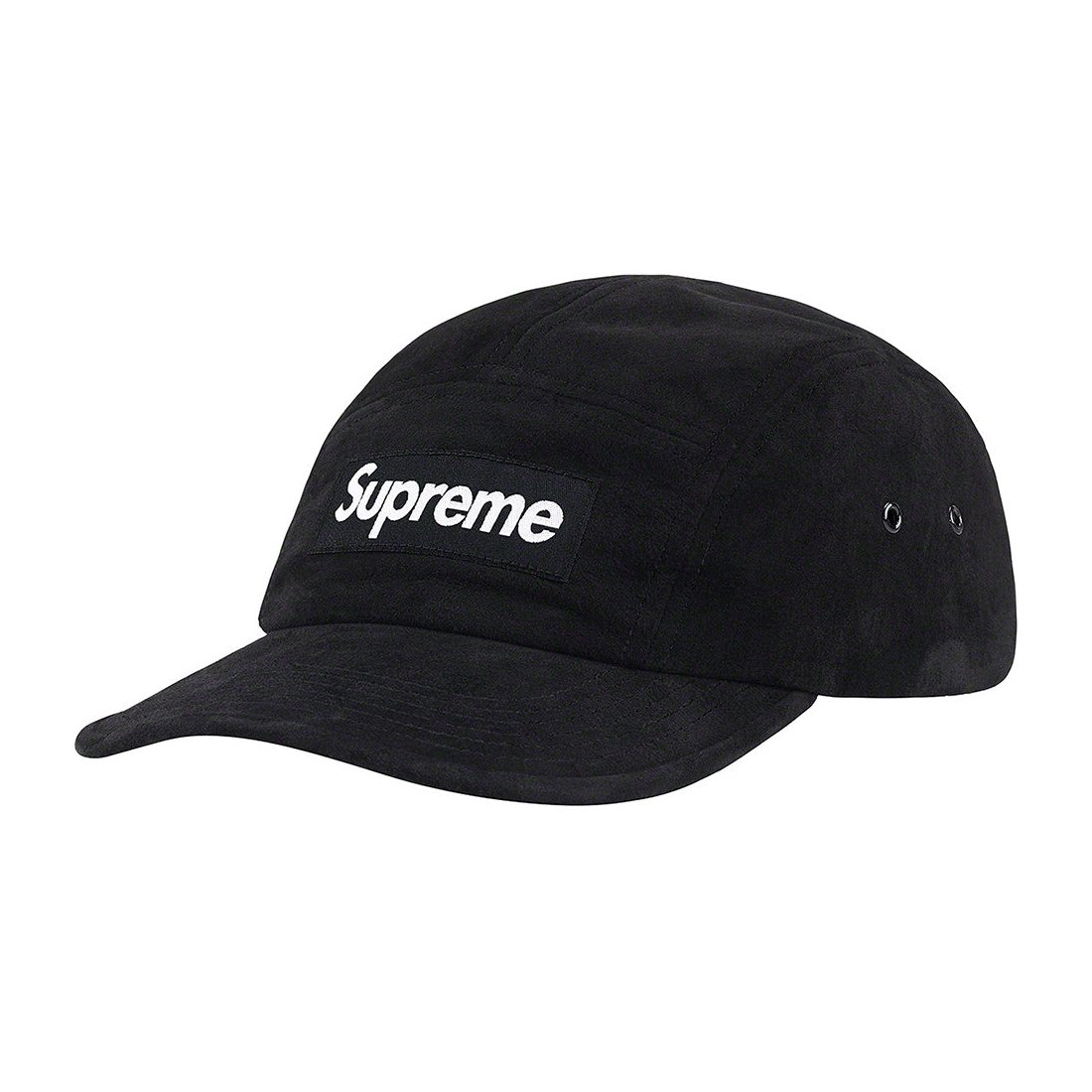 Details on Suede Camp Cap Black from spring summer
                                                    2023 (Price is $68)