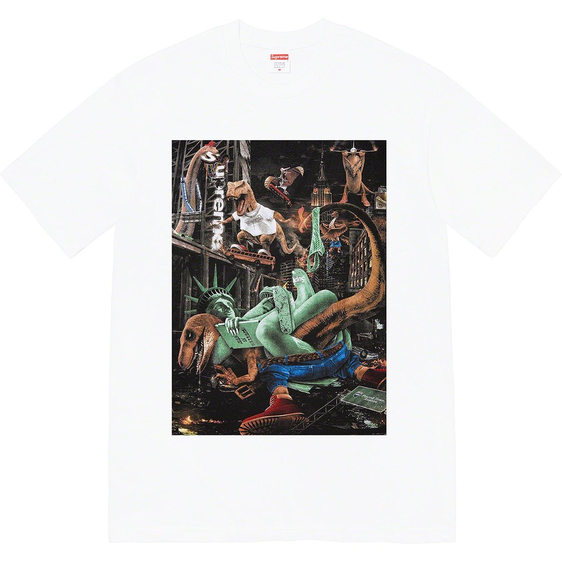 Details on T-Rex Tee White from spring summer
                                                    2023 (Price is $40)