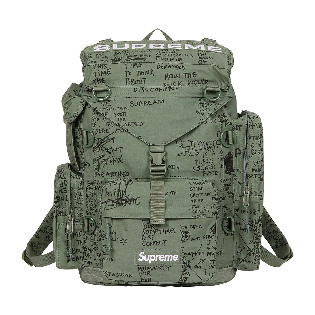 Details on Field Backpack Olive Gonz from spring summer 2023 (Price is $158)