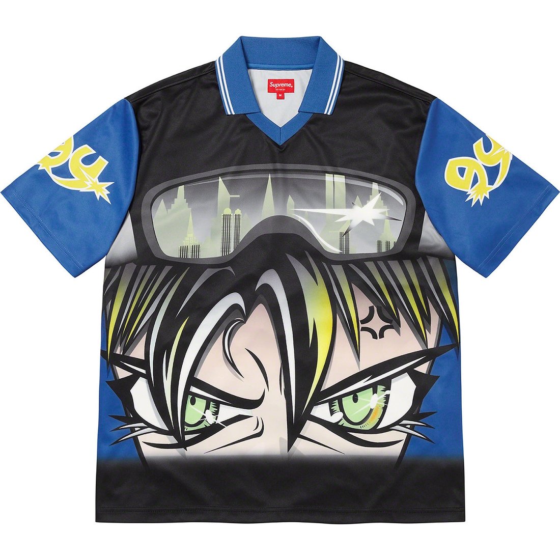 Supreme Character Soccer Jersey (SS23) - Blue - $98
