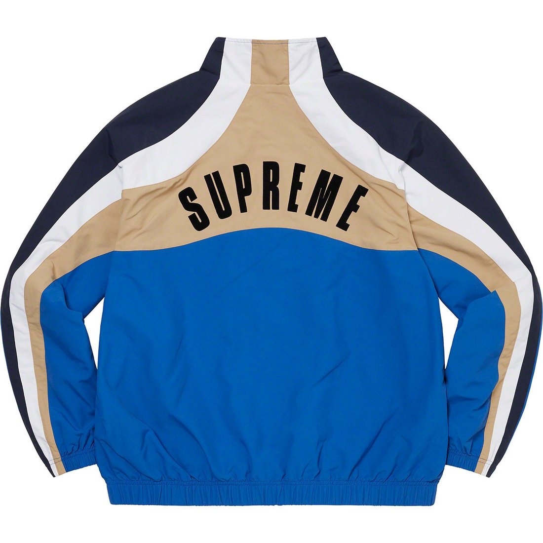 Details on Supreme Umbro Track Jacket Blue from spring summer 2023 (Price is $188)