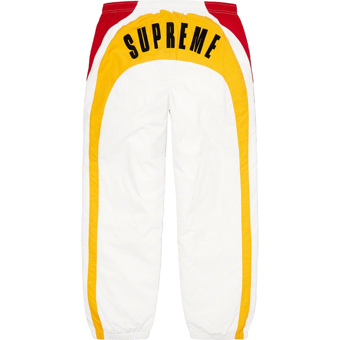 Details on Supreme Umbro Track Pant White from spring summer 2023 (Price is $158)