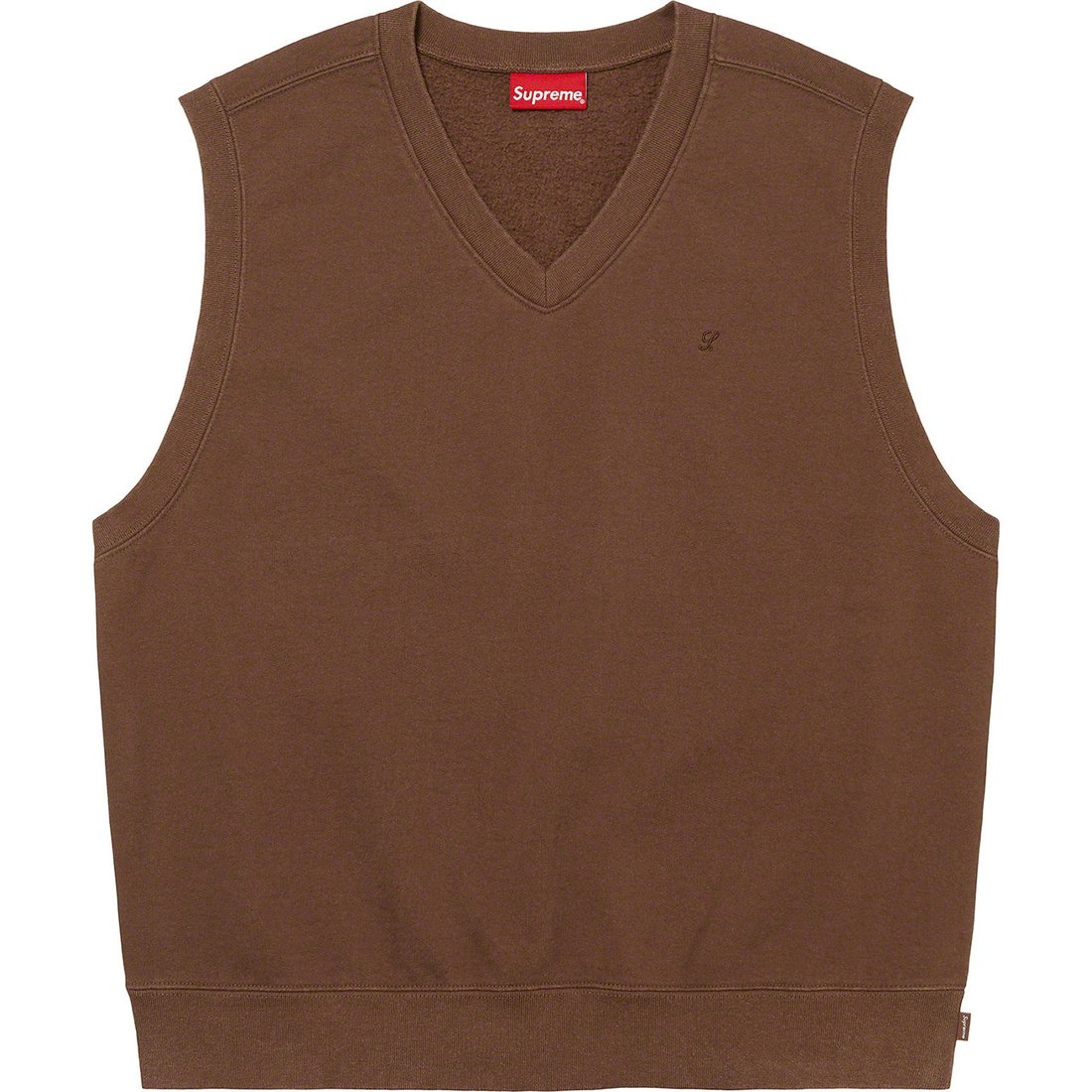 Details on Sweatshirt Vest Brown from spring summer
                                                    2023 (Price is $128)