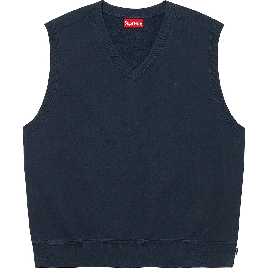 Details on Sweatshirt Vest Navy from spring summer 2023 (Price is $128)