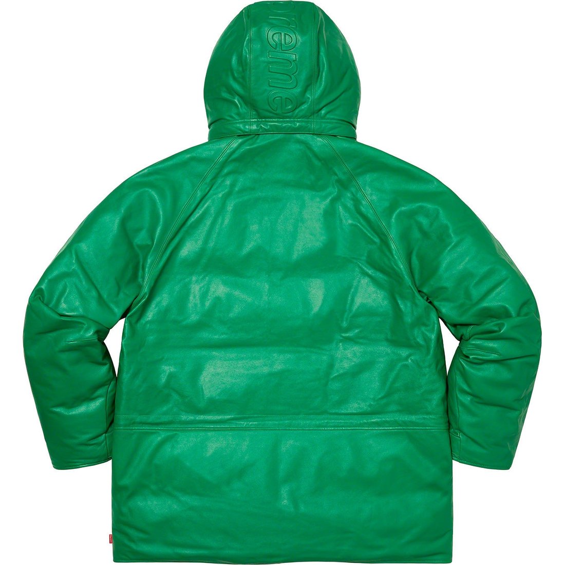 Details on GORE-TEX Leather 700-Fill Down Parka Green from spring summer
                                                    2023 (Price is $1198)