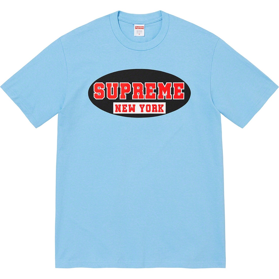 Details on New York Tee Bright Blue from spring summer 2023 (Price is $40)