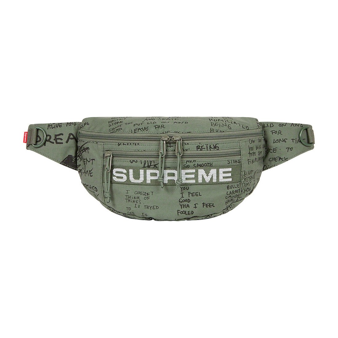 Details on Field Waist Bag Olive Gonz from spring summer 2023 (Price is $58)