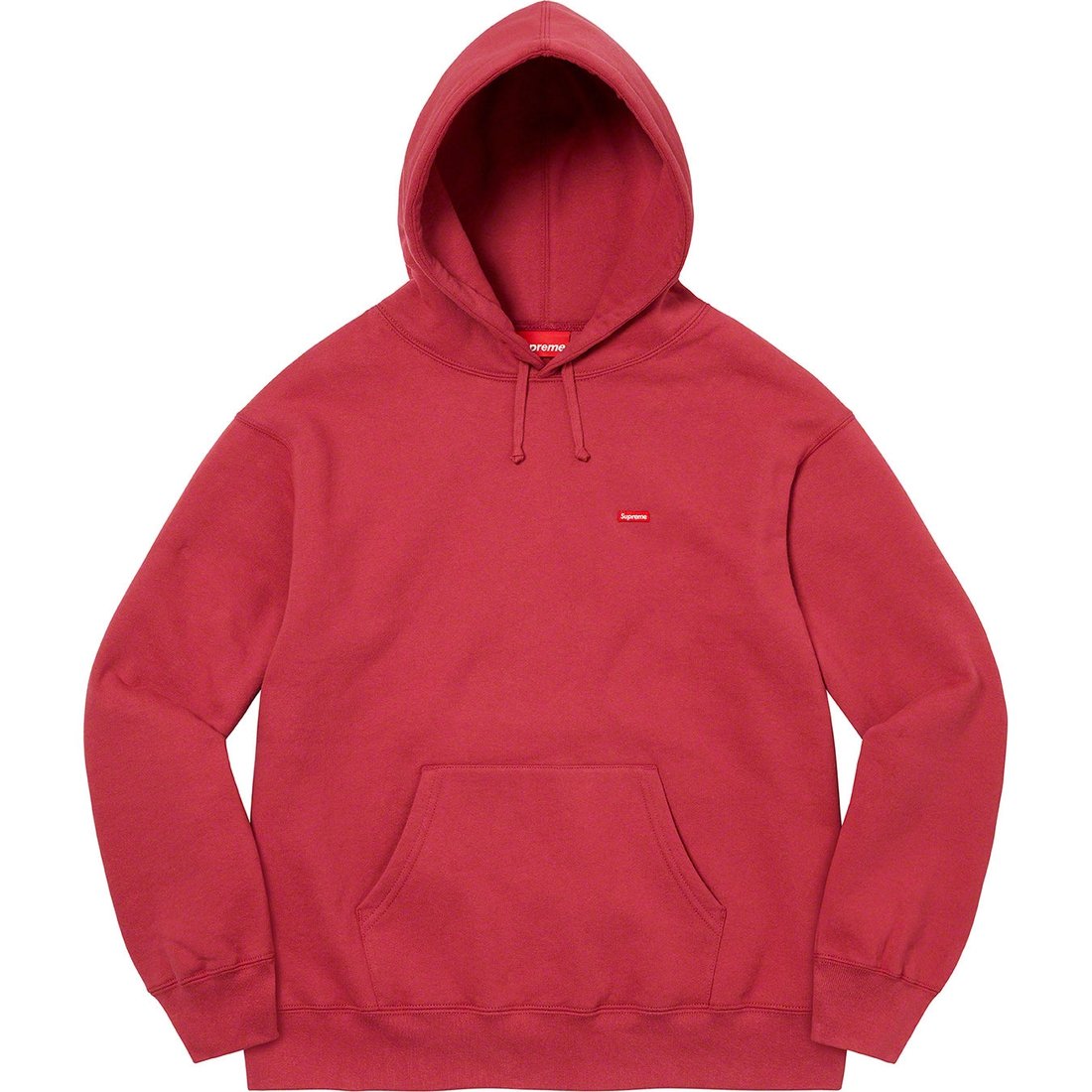 Details on Small Box Hooded Sweatshirt Dark Red from spring summer
                                                    2023 (Price is $148)