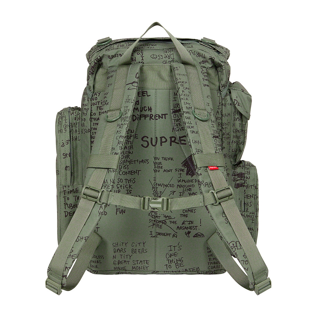 Details on Field Backpack Olive Gonz from spring summer
                                                    2023 (Price is $158)