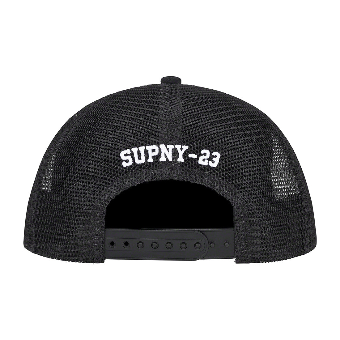 Details on HOSP Mesh Back 5-Panel Black from spring summer
                                                    2023 (Price is $48)