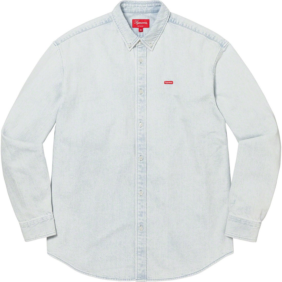 Details on Small Box Shirt Denim from spring summer 2023 (Price is $128)