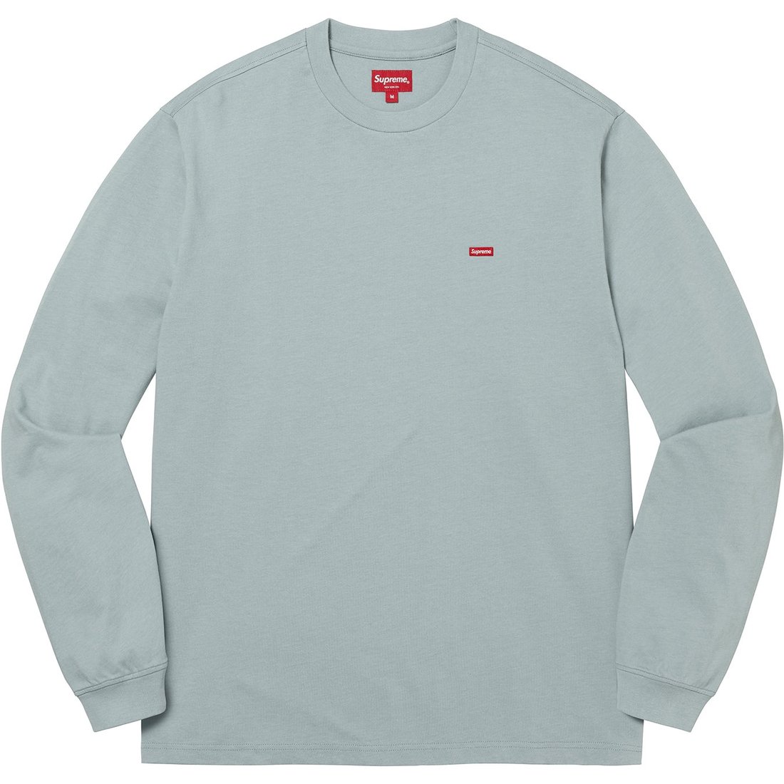 Supreme Small Box L/S Tee ロンT グレー XLシュプリーム