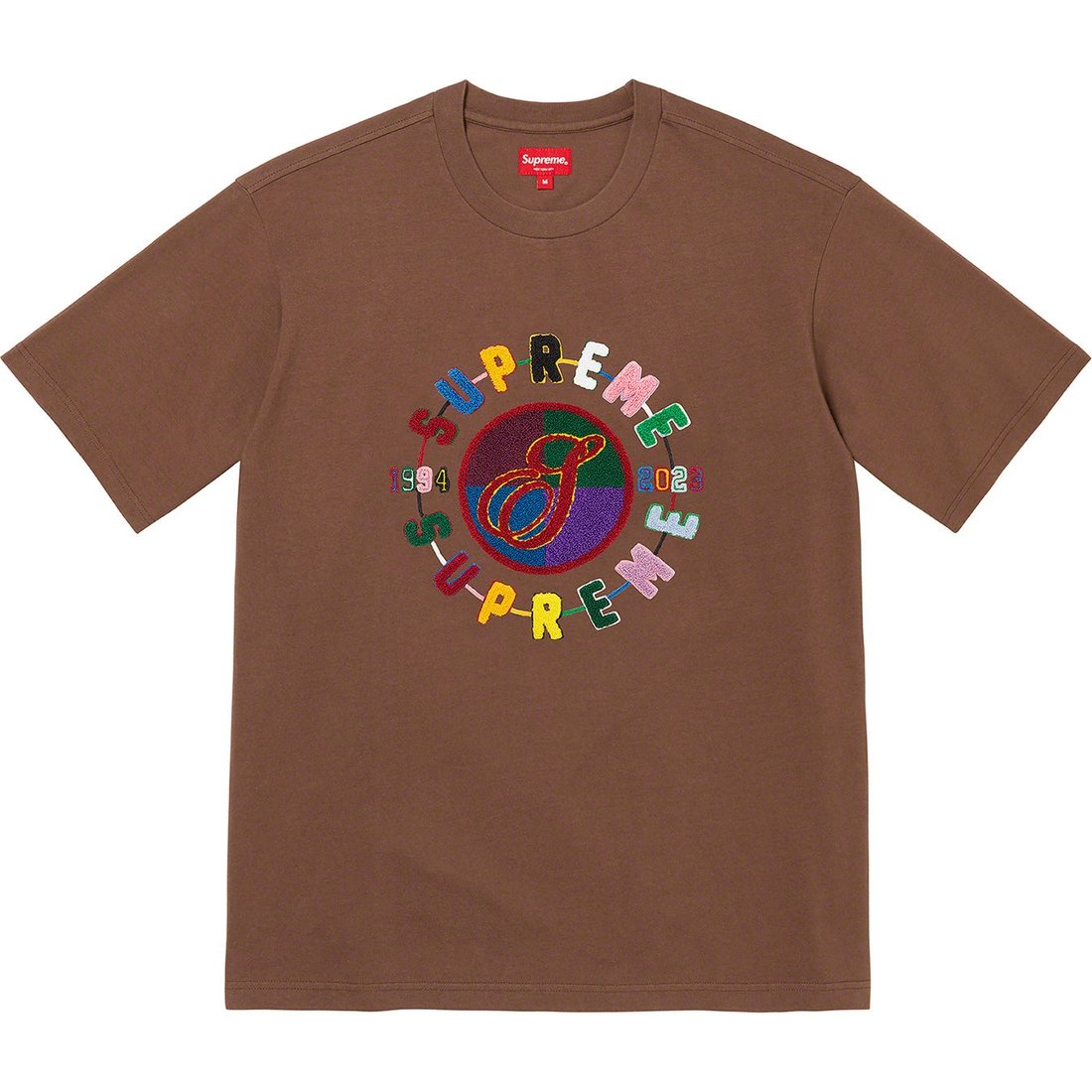 Details on Chenille Crest S S Top Brown from spring summer
                                                    2023 (Price is $88)