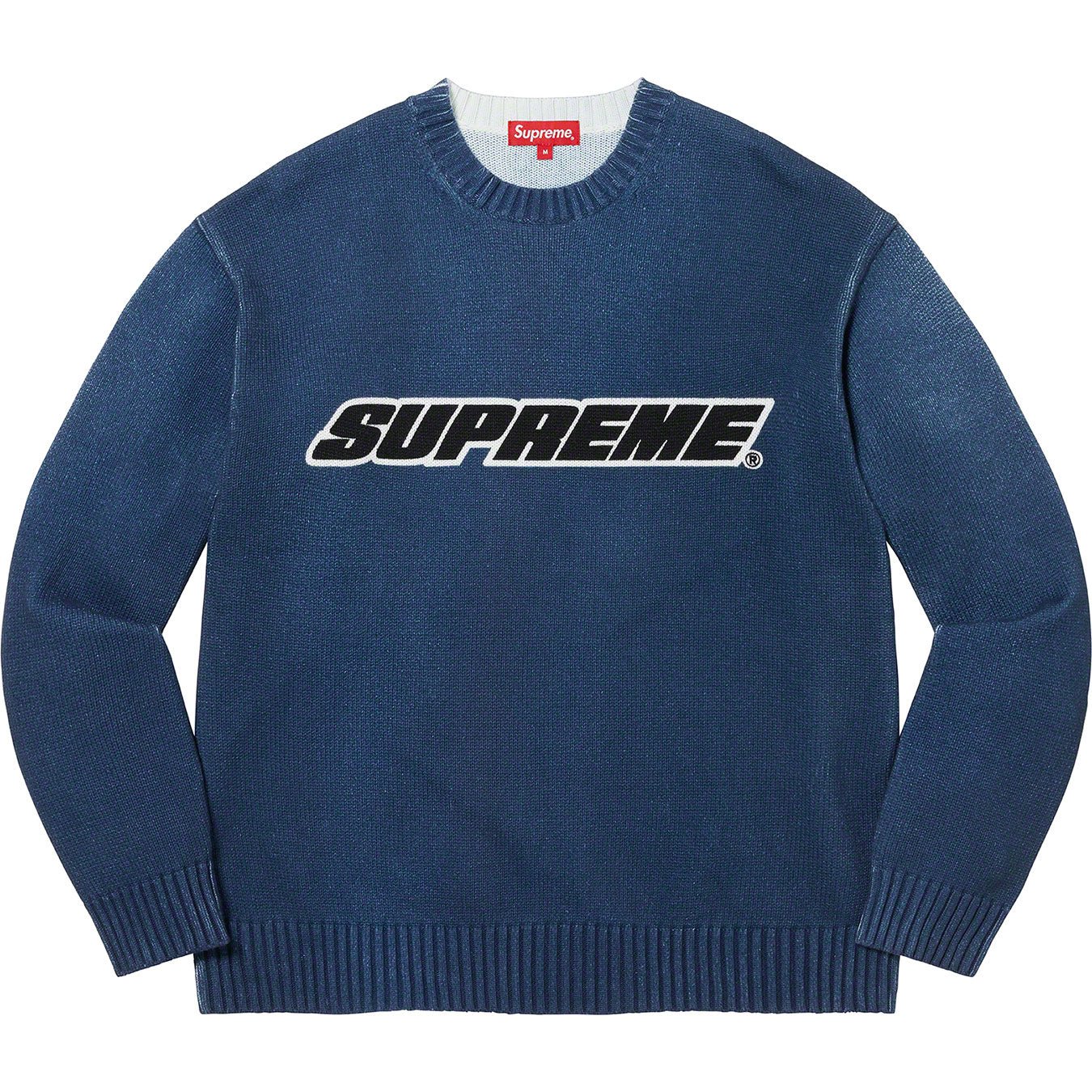 Printed Washed Sweater - spring summer 2023 - Supreme