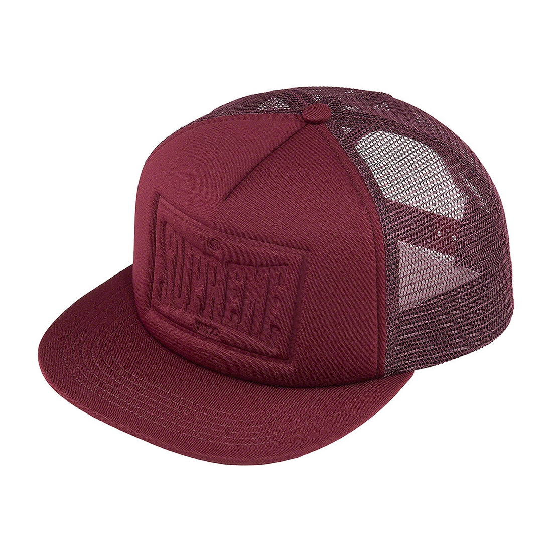 Details on Stamped Mesh Back 5-Panel Maroon from spring summer
                                                    2023 (Price is $48)