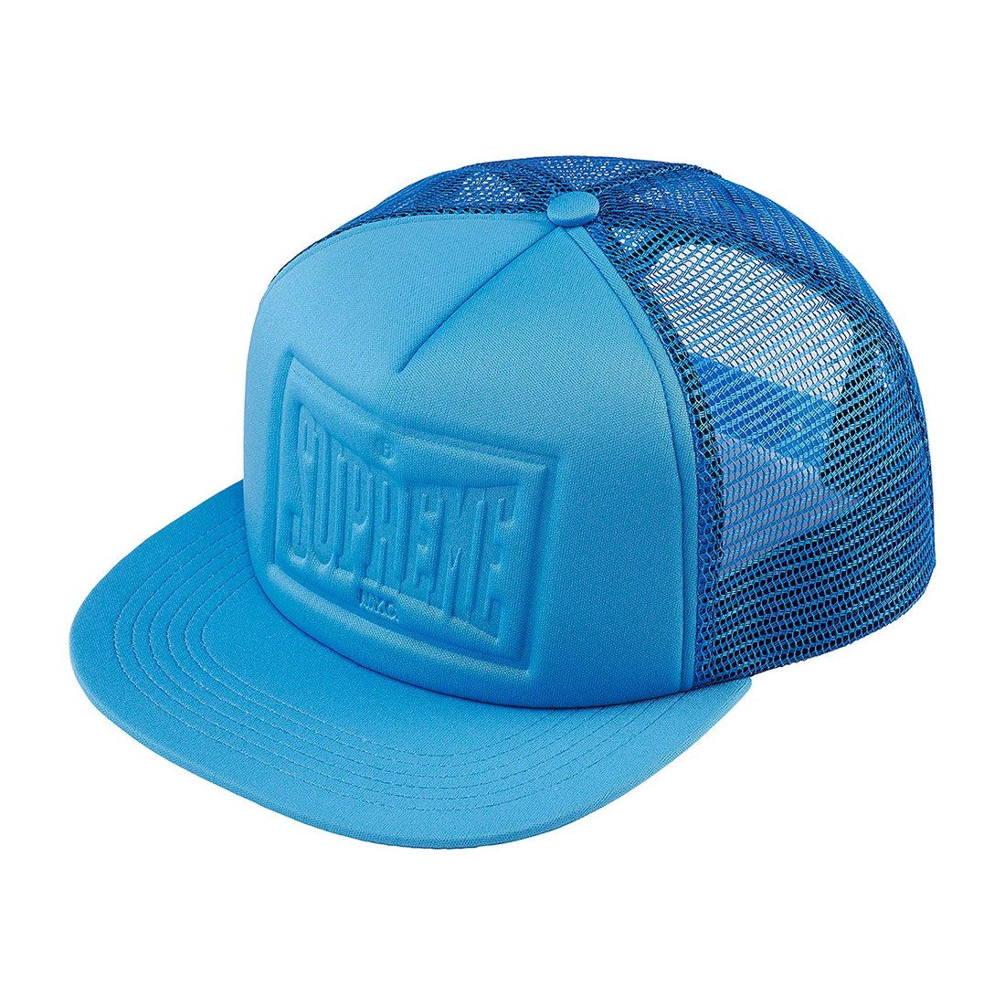 Details on Stamped Mesh Back 5-Panel Light Blue from spring summer
                                                    2023 (Price is $48)