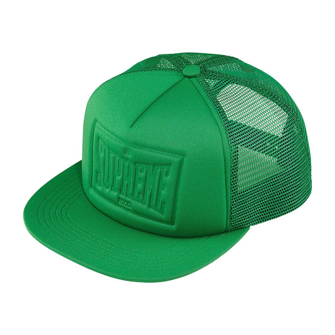 Details on Stamped Mesh Back 5-Panel Green from spring summer 2023 (Price is $48)