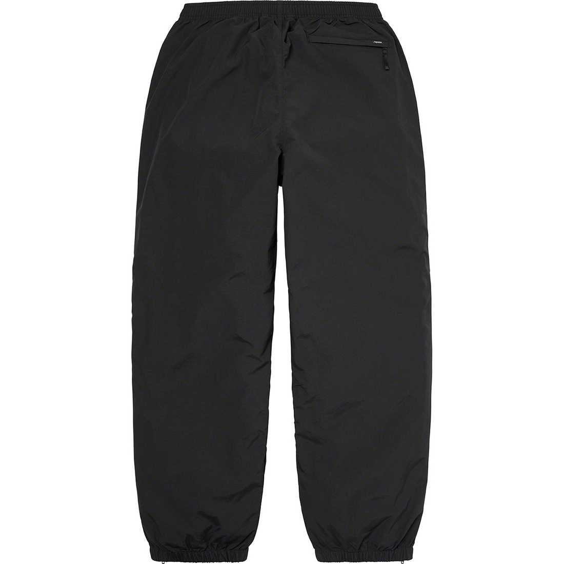 Details on Full Zip Baggy Warm Up Pant Black from spring summer 2023 (Price is $138)