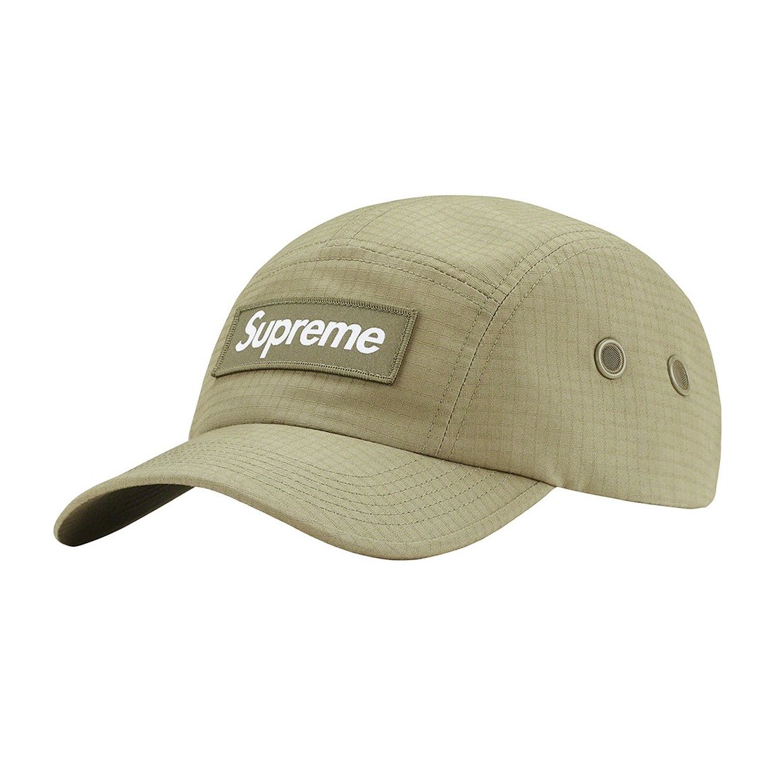 Details on Ventile Camp Cap Olive from spring summer 2023 (Price is $54)