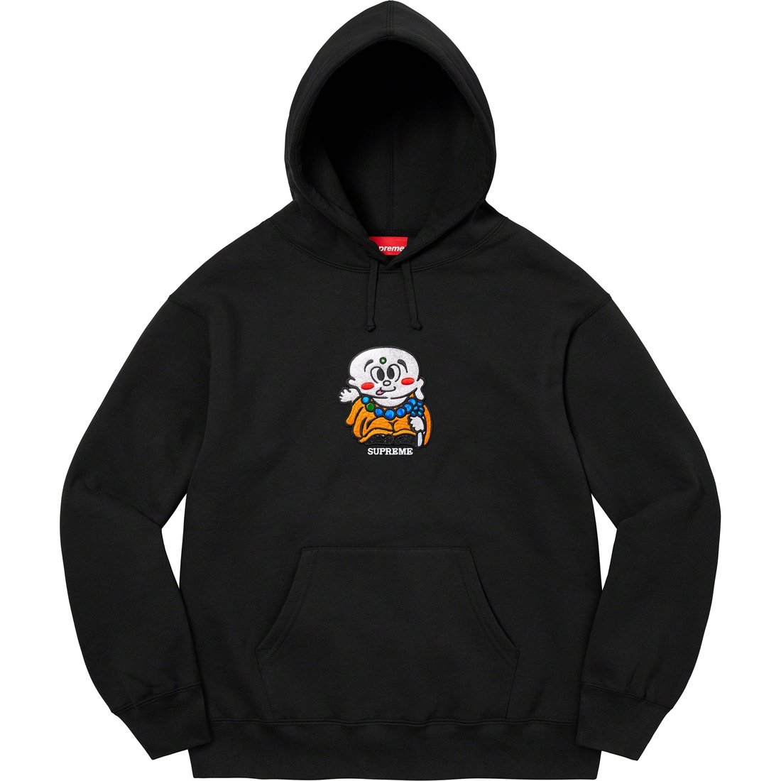 Details on AOI Buddha Hooded Sweatshirt Black from spring summer
                                                    2023 (Price is $158)