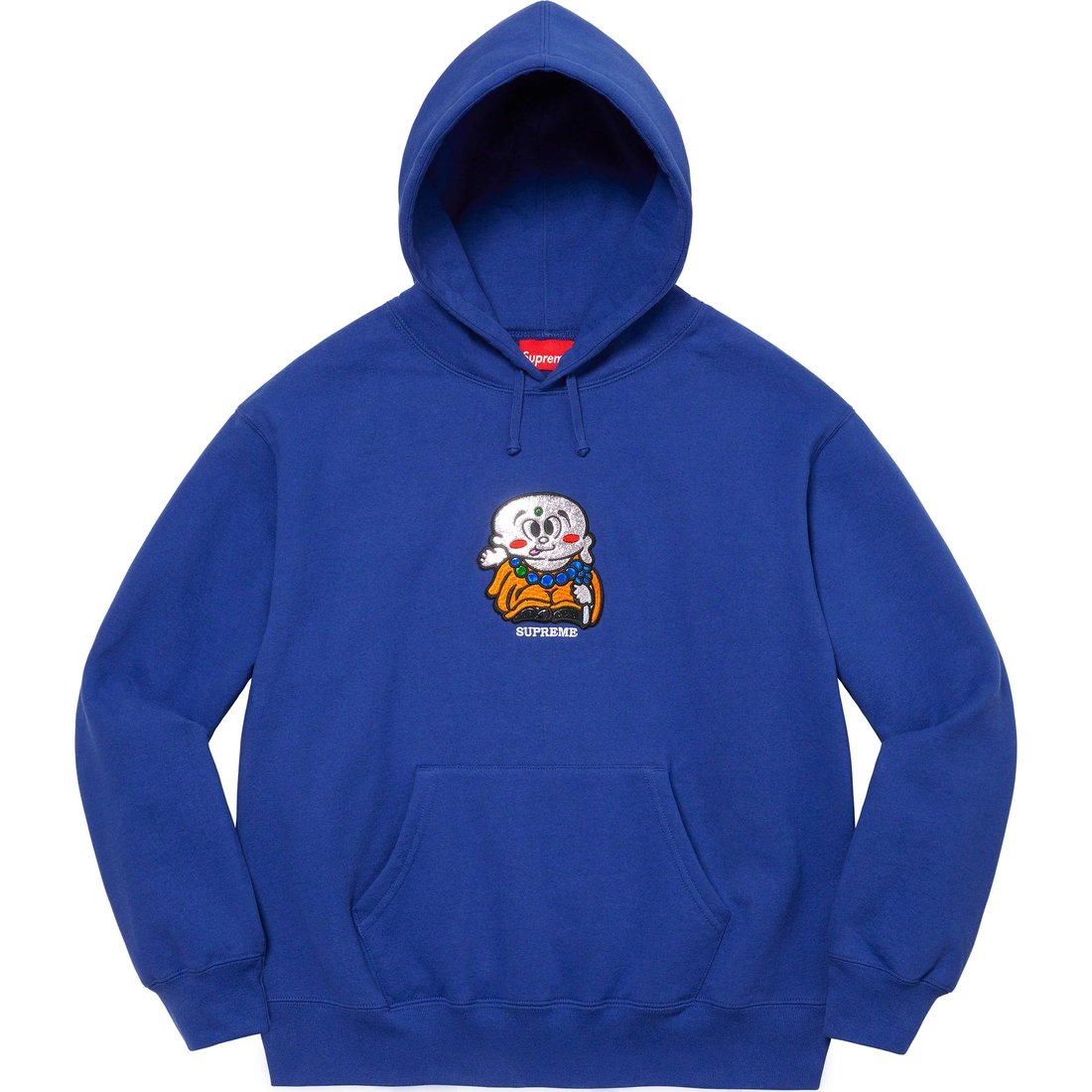 Details on AOI Buddha Hooded Sweatshirt Royal from spring summer
                                                    2023 (Price is $158)