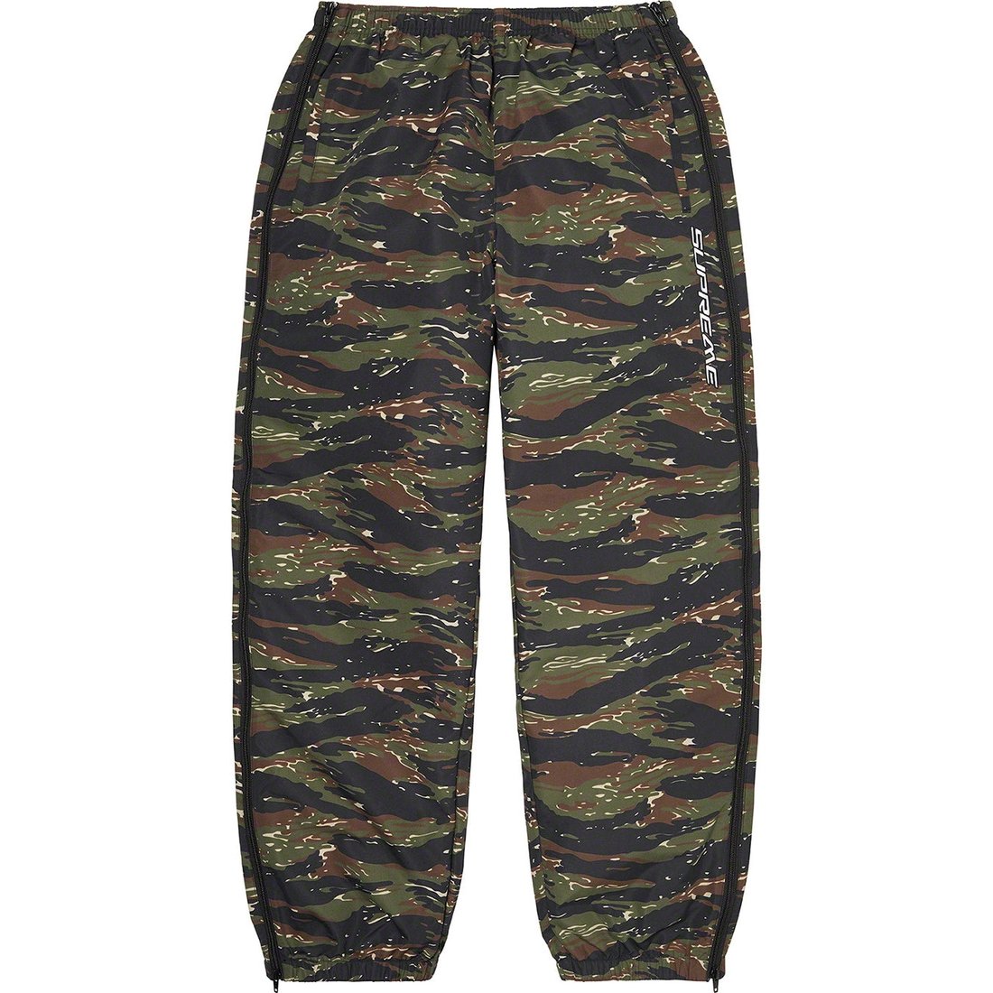 Details on Full Zip Baggy Warm Up Pant Tiger Camo from spring summer
                                                    2023 (Price is $138)