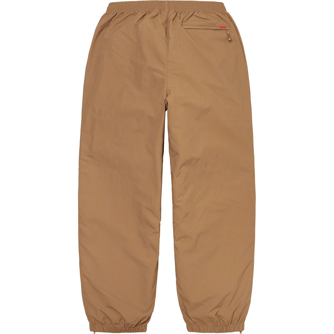 Details on Full Zip Baggy Warm Up Pant Light Brown from spring summer
                                                    2023 (Price is $138)